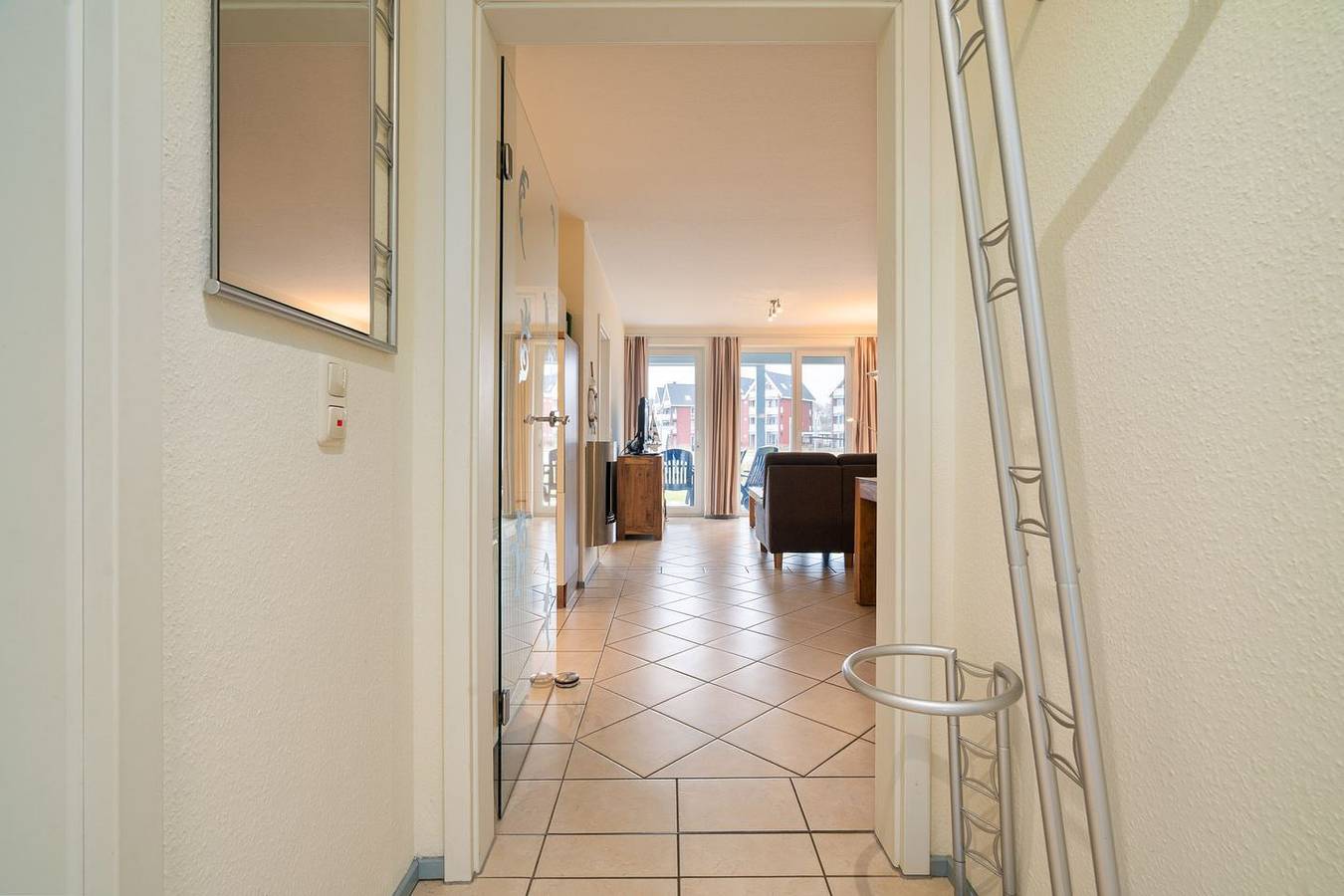 Ganze Wohnung, Ferienwohnung mit Terrasse und Sauna direkt am Müritzufer im Hafendorf Müritz in Rechlin, Müritz