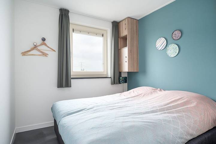 Übernachten Sie in unserem angebauten Bungalow Anchor 6 mit Panoramablick. in Akkrum, Friesland