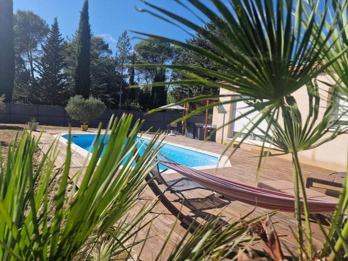 Maison de vacances pour 5 personnes, avec piscine et jardin