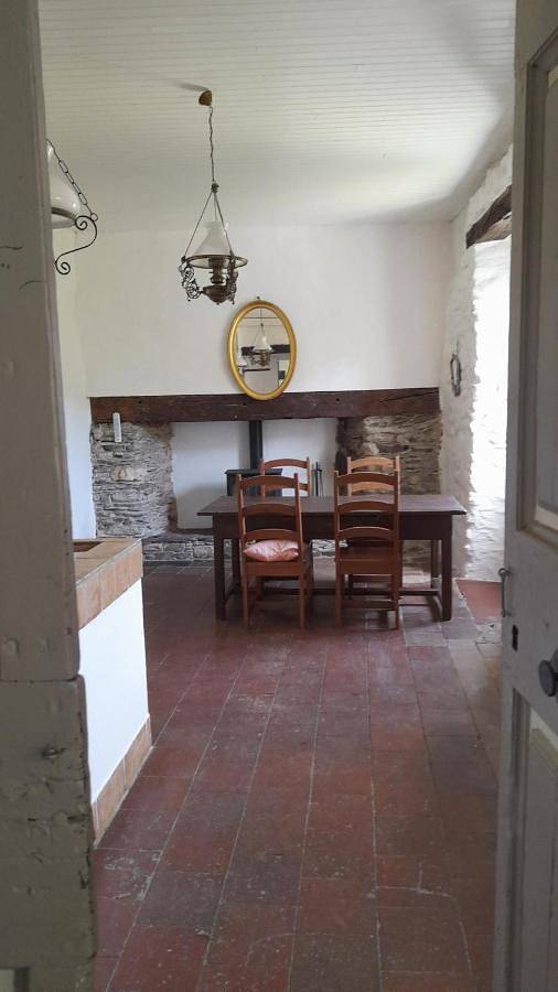 Gîte pour 4 personnes, avec Terrasse ainsi que Jardin et Vue à Saint-Étienne-Vallée-Française