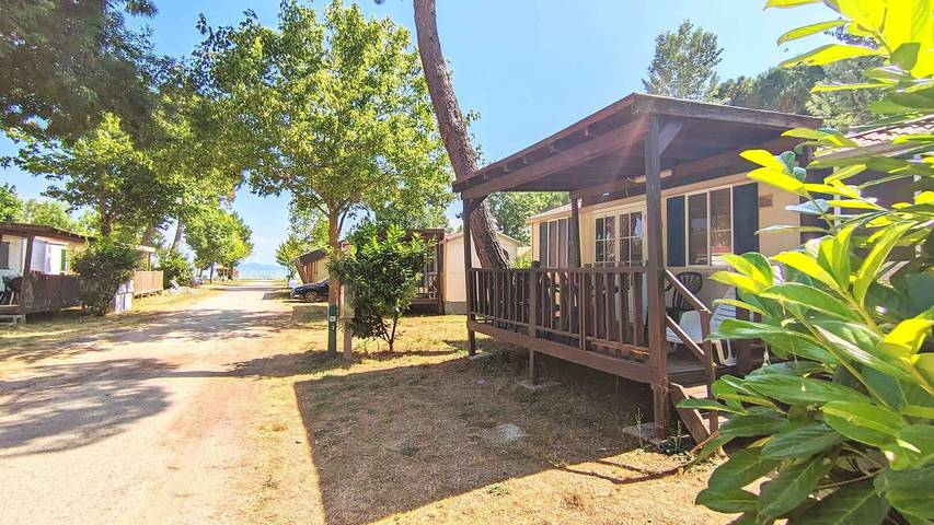 Camping für 6 Personen, mit Garten und Balkon, mit Haustier am Lago Trasimeno