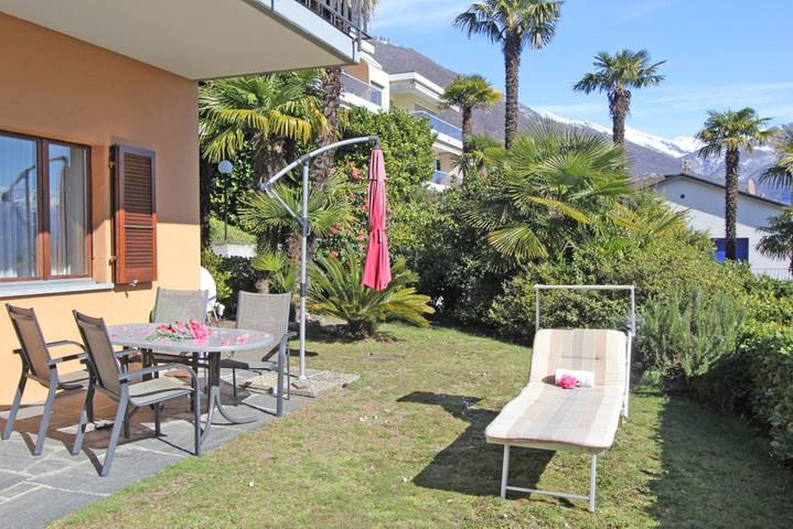 Ferienwohnung für 3 Personen, mit Terrasse und Garten sowie Seeblick und Ausblick in Locarno - 4
