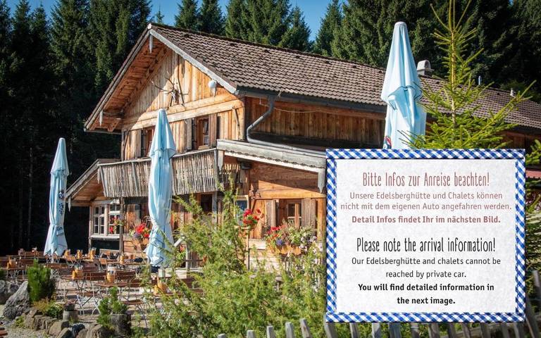 Lodge für 4 Personen, mit Terrasse und Garten sowie Sauna und Ausblick in Pfronten