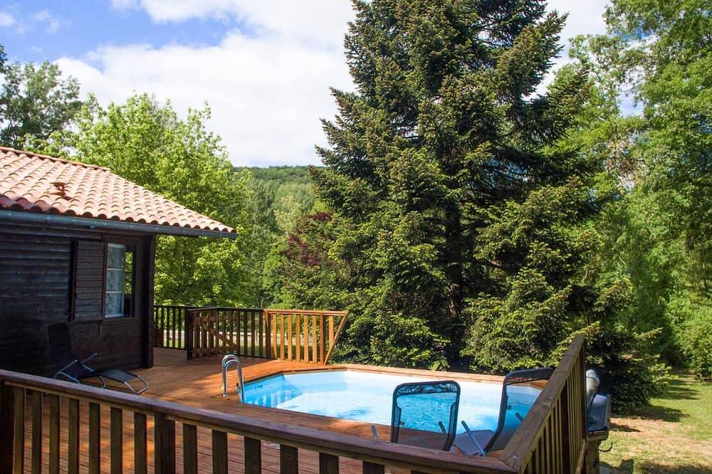 Chalet des Berges - Heated pool - Pontoon in Saint-Antonin-Noble-Val, Macizo Central