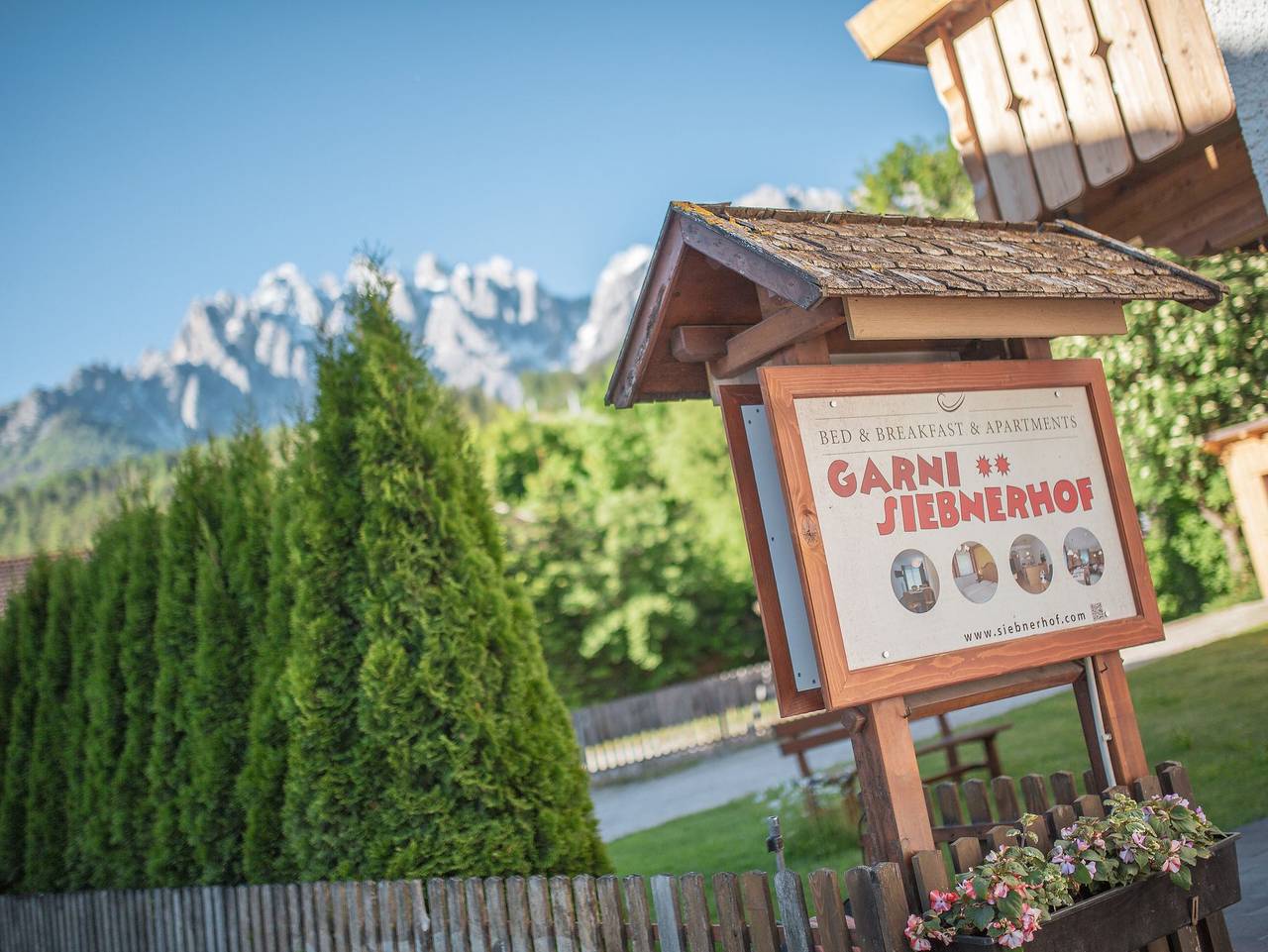 Ganze Ferienwohnung, Garni Siebnerhof - Appartement für 2-4 Personen in Innichen, Karnischer Hauptkamm