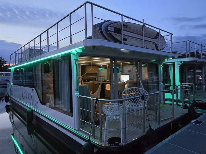 Hausboot für 4 Personen, mit Terrasse in Brandenburg - 4