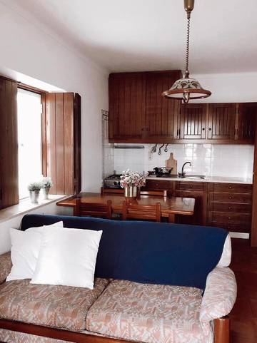 Gîte pour 4 personnes, avec piscine ainsi que vue et jardin dans São Pedro de Moel