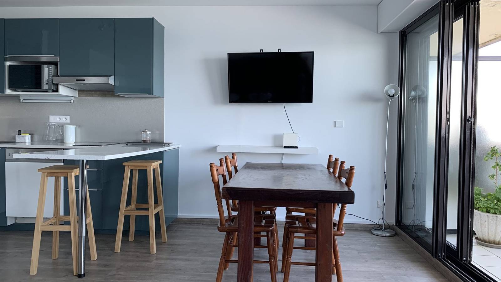 Appartement entier, L'appartement avec vue sur l'océan avec parking in Hendaye, Région de Bayonne