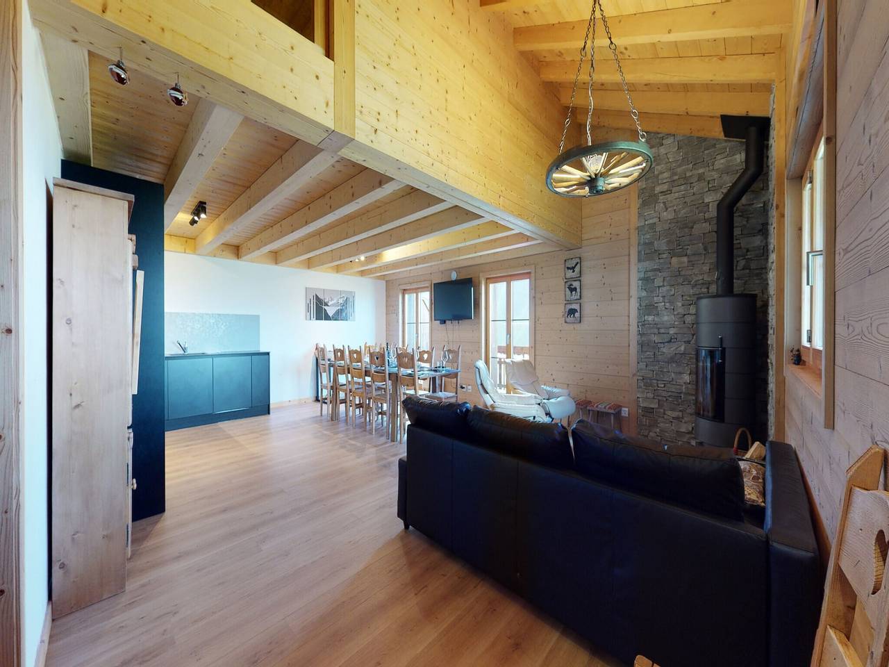 Schöne Wohnung mit Balkon in Nendaz, Walliser Alpen