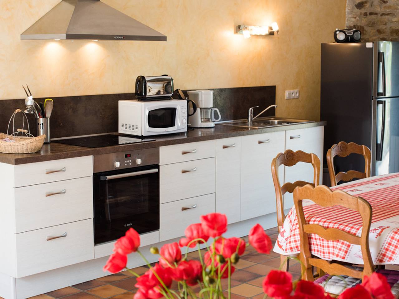 Charmante maison au cœur d'un village paisible avec jardin clos et animaux in Dragey-Ronthon, Baie du Mont-Saint-Michel