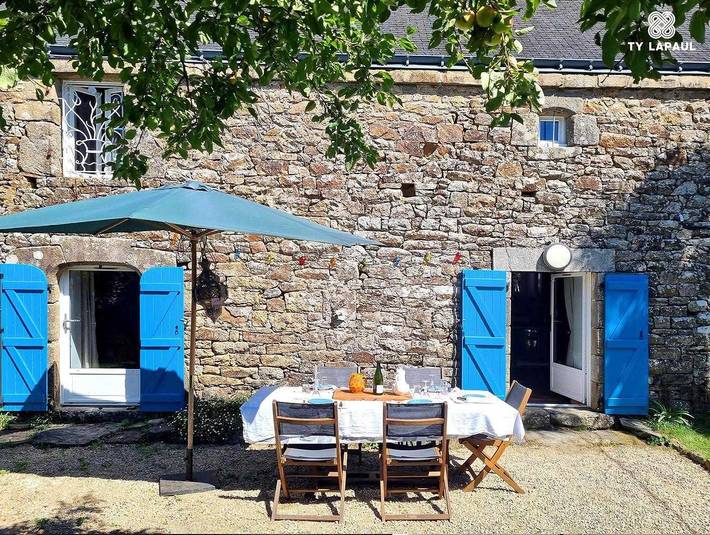 Gîte pour 7 personnes, avec jardin, animaux acceptés à Locoal-Mendon - 4