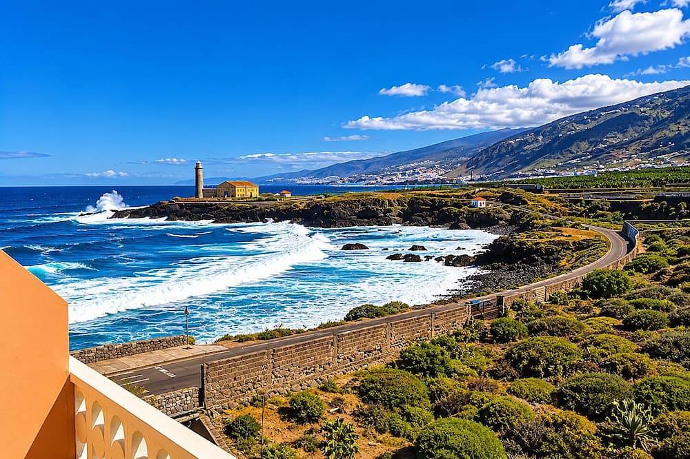 Ganze Wohnung, Relax Penthouse Meer- und Bergblick direkt an der Küste mit Meeresrauschen in Puertito de los Silos, Los Silos