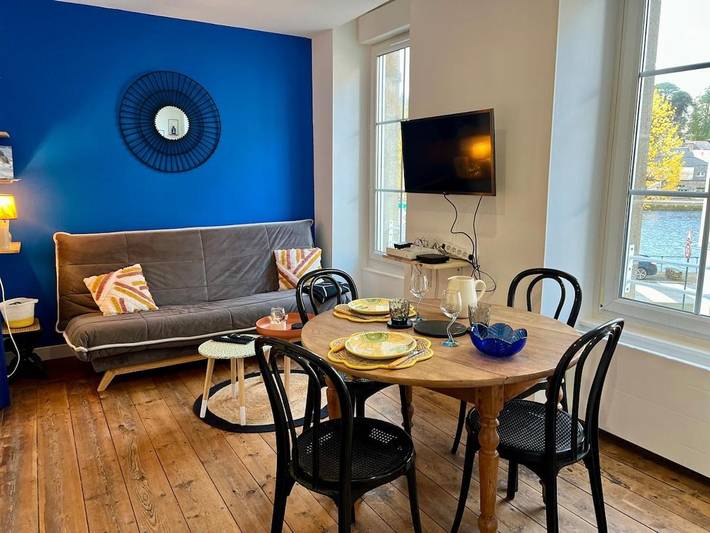 Gîte pour 3 personnes, avec vue à Châteaulin