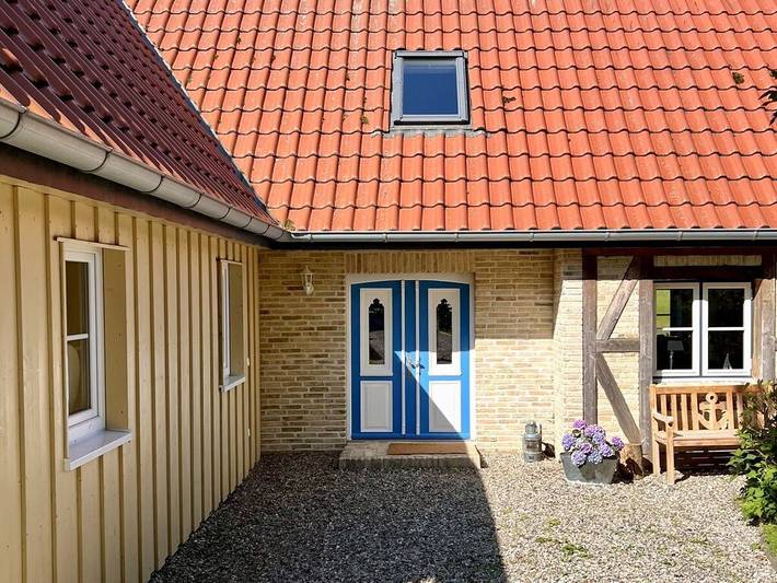 Ferienhaus für 6 Personen, mit Balkon und Terrasse sowie Garten und Sauna in Gelting