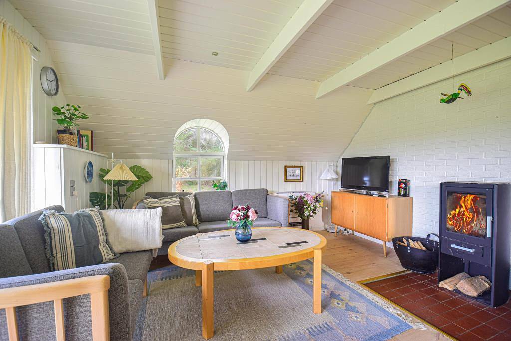 Beautiful holiday home well sheltered on the edge of the forest near the Danish North Sea in Vester Husby, Husby
