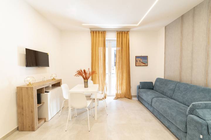 Apartamento para 4 personas, con balcón en Nápoles