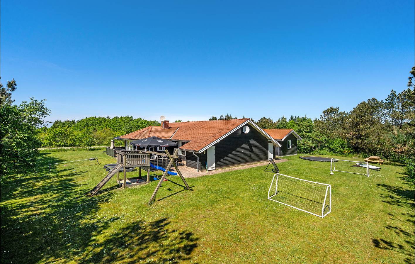 Ferienhaus für 10 Personen mit Pool in Trend, Limfjord in Nordjütland