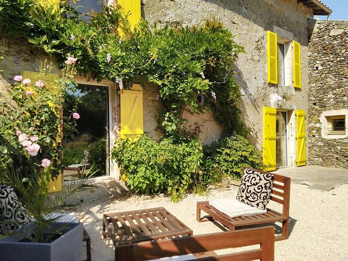 Gîte pour 8 personnes, avec Terrasse et Jardin