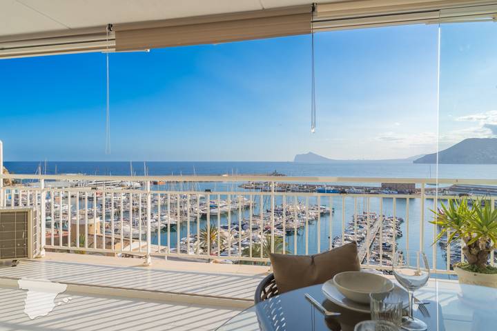 Ferienwohnung für 3 Personen, mit Balkon und Meerblick in Calpe - 2