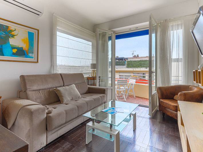 Appartement de vacances pour 4 personnes, avec Terrasse à Nice