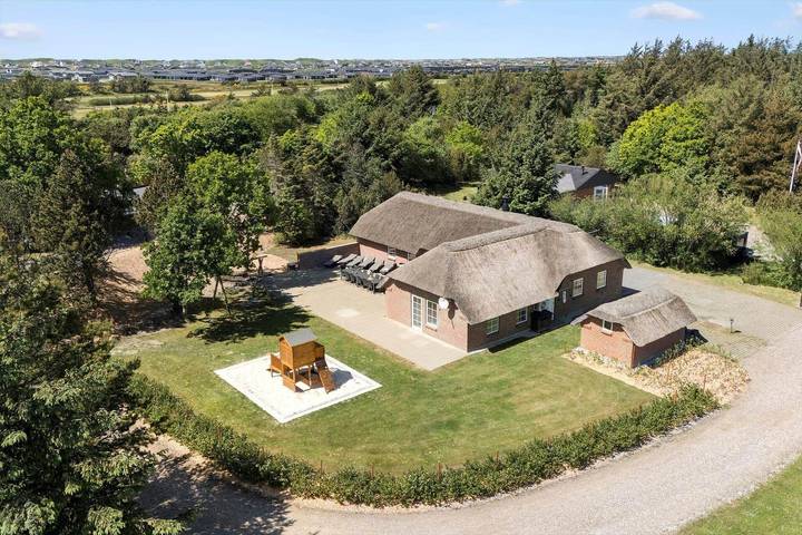 Vakantiehuis voor 14 personen, met huisdier aan de Westkust Denemarken