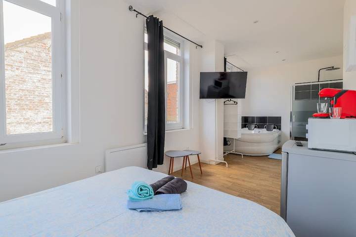 Gîte pour 2 personnes, avec jacuzzi à Tourcoing