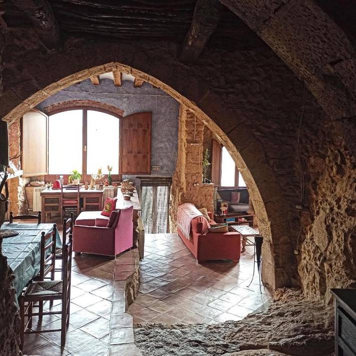 Casa rural para 2 personas, con terraza en Priorat