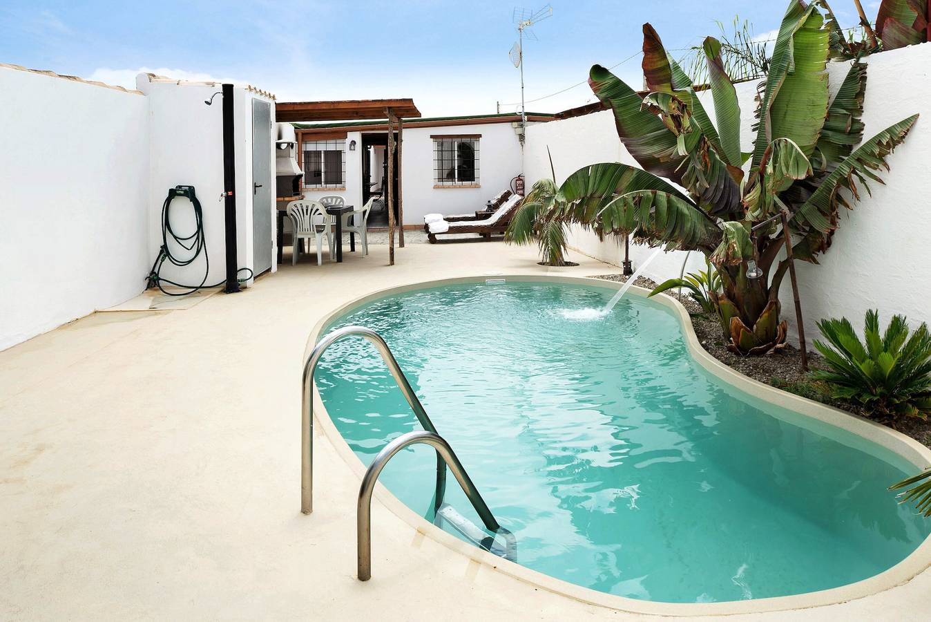 'Villa Tokio' mit Pool und Wlan in Chiclana de la Frontera, Costa de la Luz