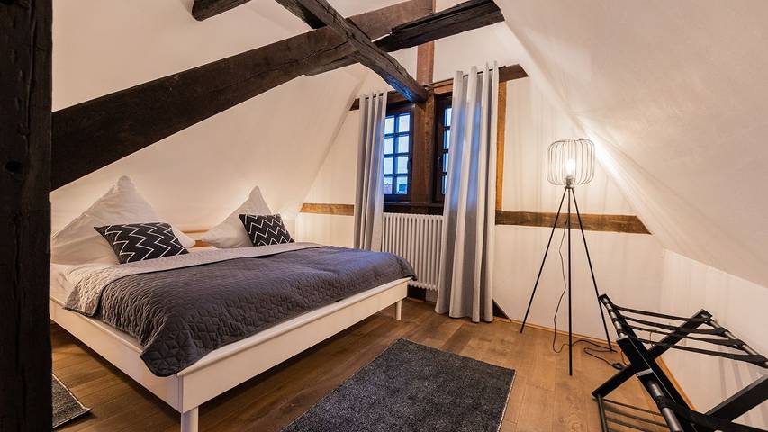 Ferienwohnung für 4 Personen, mit Garten und Balkon in Bad Hersfeld