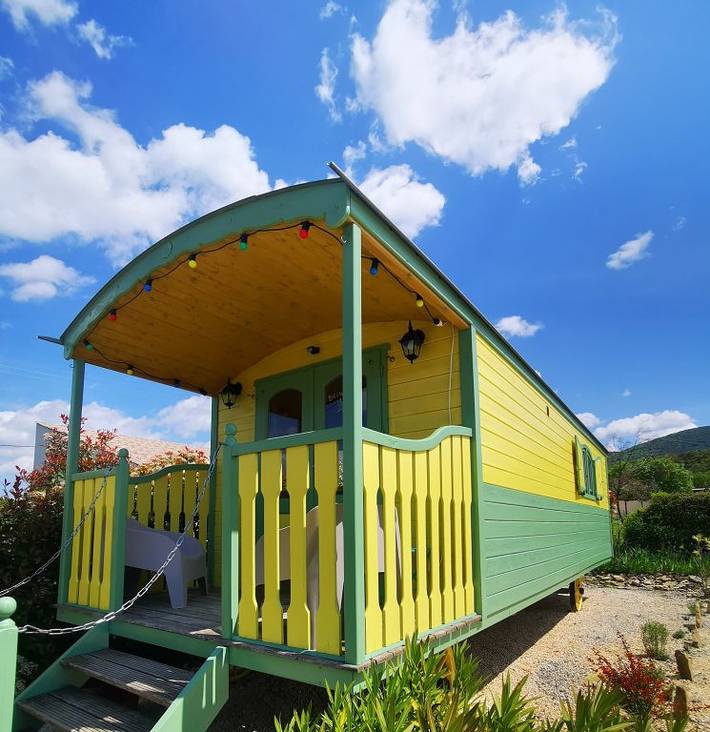 Gîte pour 4 personnes, avec jardin ainsi que piscine et terrasse à Grospierres - 3