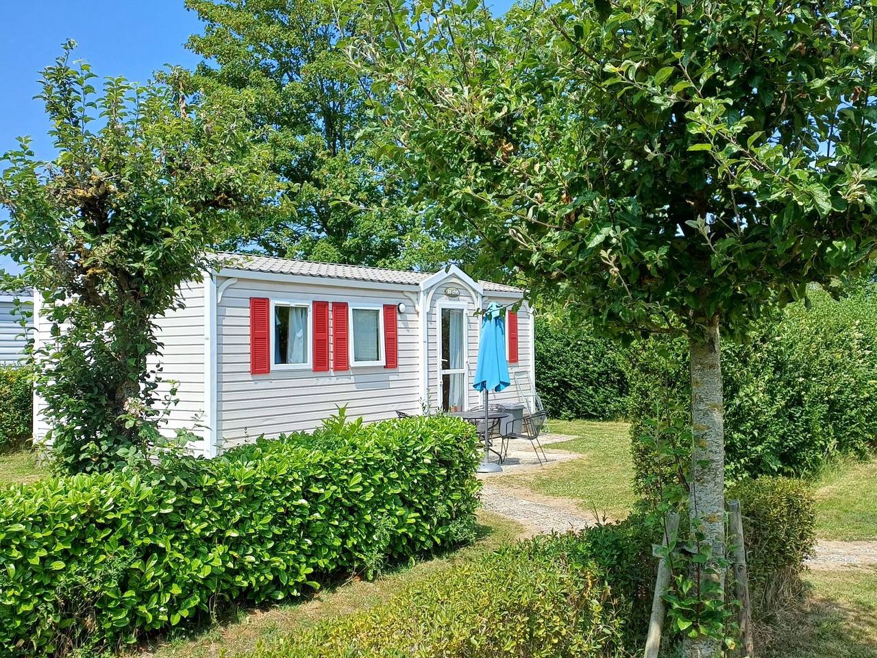 Geheel appartement, Mobilheim Budget 6p auf dem Campingplatz Scheldeoord in Nederlandse Noordzeekust
