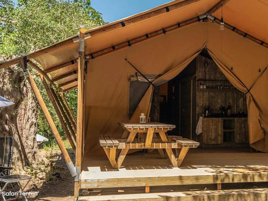 Chianti Glamping Resort - Safarizelt 4 personen - Tenten-Safari in Chianti