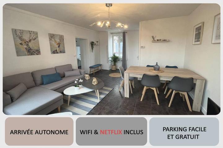 Gîte pour 6 personnes à Déville-lès-Rouen