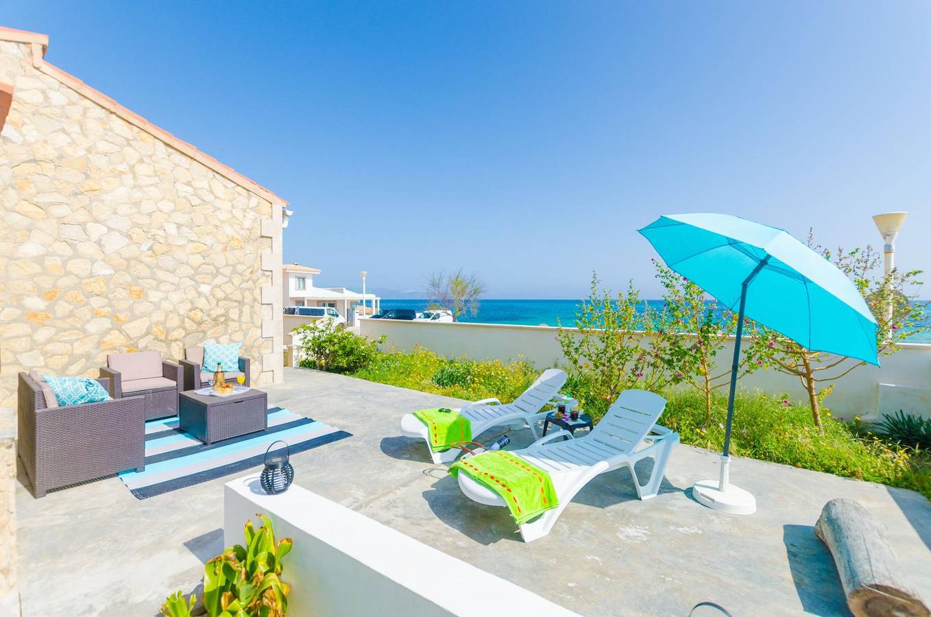 Porta De La Mar - Ferienhaus mit Meerblick in Son Serra de Marina. Wifi gratis in Playa Son Serra de Marina, Santa Margalida