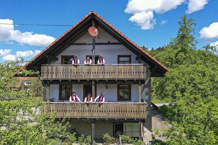 Ferienhaus für 4 Personen, mit Balkon in Tettnang
