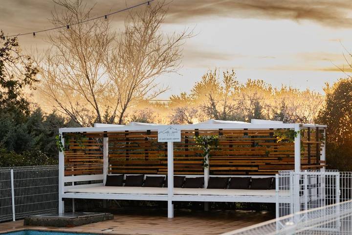 Casa rural para 10 personas, con jardín además de piscina y vistas, Se admiten mascotas en Montes de Toledo - 4