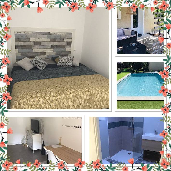 Location de vacances pour 2 personnes, avec piscine et jardin dans les Bouches-du-Rhône - 2