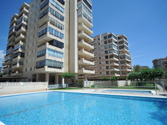 Ferienwohnung für 4 Personen, mit Garten und Pool, mit Haustier in Benicassim
