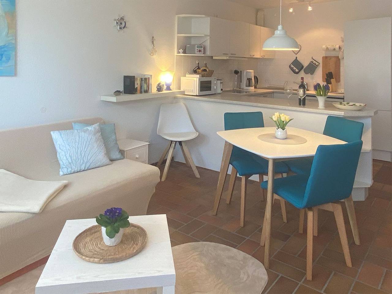 Apartamento entero, Gemütliche Fewo bis 4 P. in ruhiger Lage, Wlan, Waschmaschine, Haustiere erlaubt in Prerow, Peninsula Fischland - Darss - Zingst