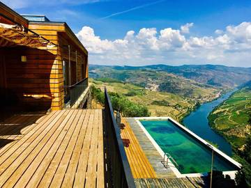 Casa rural con piscina para 2 personas, con jardín además de piscina y vistas en Región Norte (Portugal)