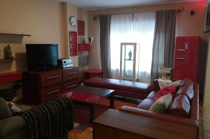 Apartamento para 4 personas, con balcón en Logroño