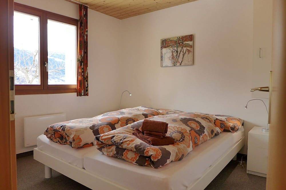 Geheel appartement, Gezellig appartement voor 6 personen met Wifi, Tv, patio, panorama en parking in Bürchen, Walliser Alpen