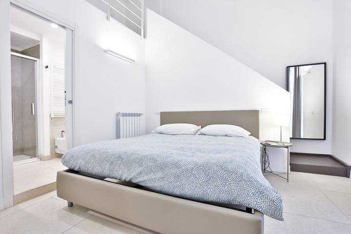 Apartamento entero, Apartamento de vacaciones para 6 personas con balcón/terraza in Spiaggia Santa Teresa, Salerno