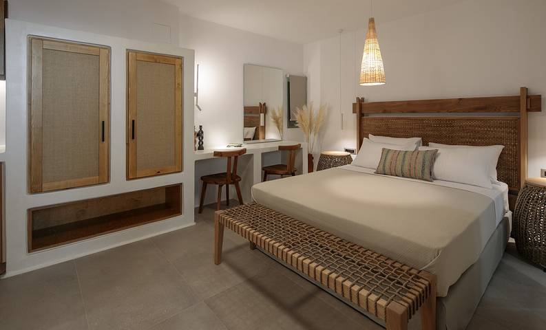 Apartamento num hotel 'Makava Suite' com varanda, Wi-Fi e ar condicionado in Naxos Cidade, Naxos