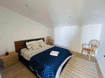 Gîte pour 2 personnes, avec terrasse et vue sur le lac à Loupian