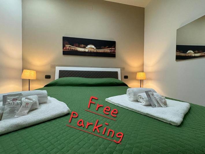 Apartament wakacyjny dla 4 osób, z ogród i widok w Pompeje