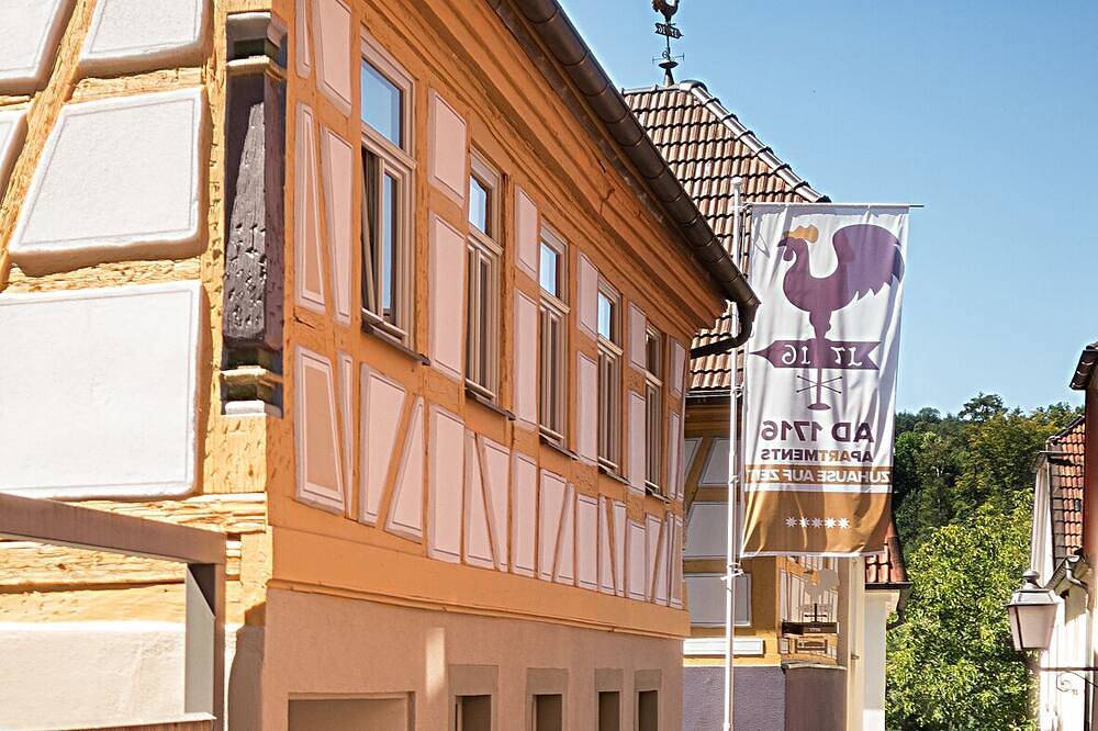 Ganze Wohnung, #04 die Räucherkammer im Anno Domini 1716 in Marktheidenfeld, Fränkisches Weinland