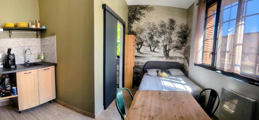 Appartement de vacances pour 2 personnes, avec Jardin