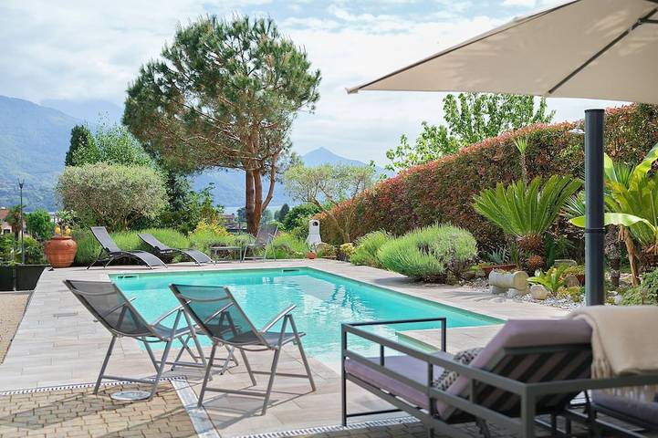 Ferienhaus für 2 Personen, mit Pool und Garten