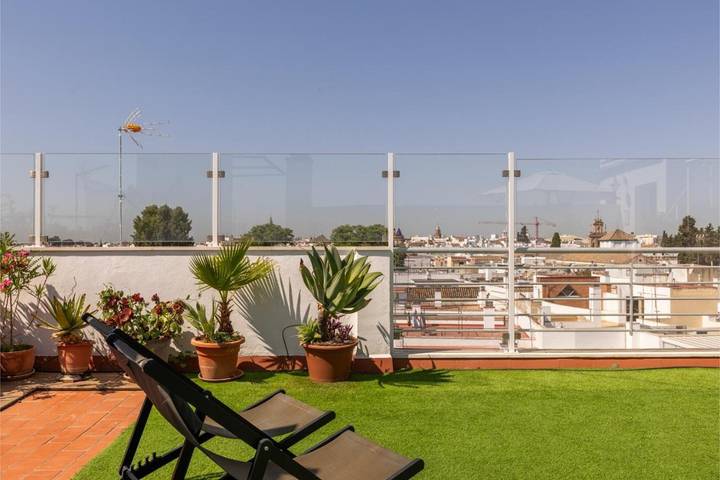 Hotel para 2 pessoas, com piscina e vista e ainda jardim em Sevilha